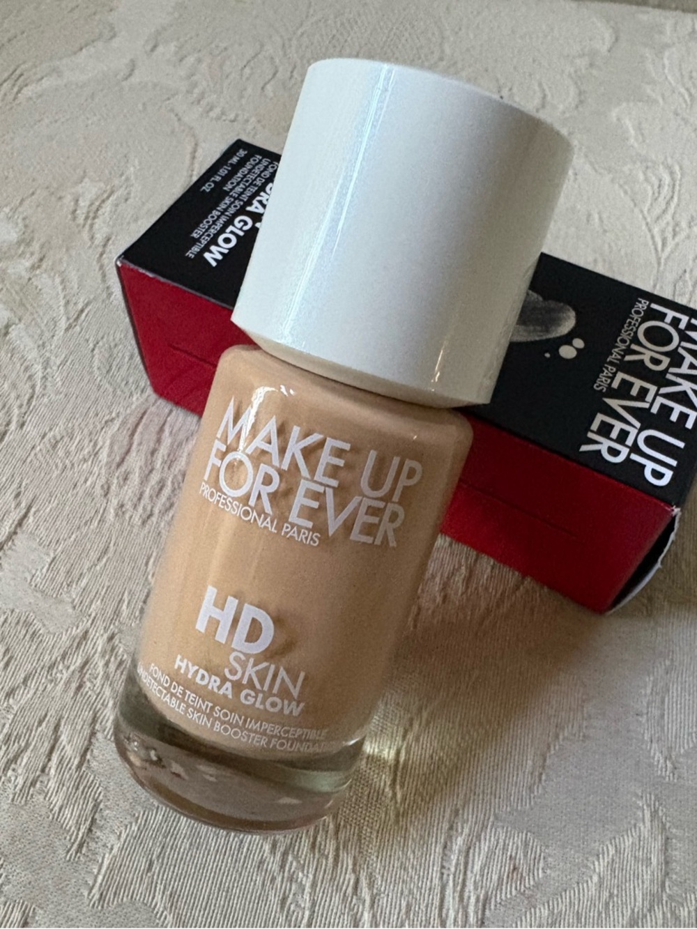 Makeup Forever HD Skin Hydra Glow Foundation Beige 1N14 Light Neutral BNIB